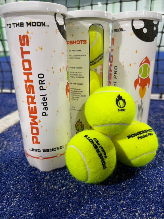 3 BOTES DE PELOTAS POWERSHOTS